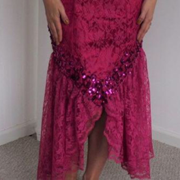 Womens Vintage Prom Dress - Picture 10 of 12
